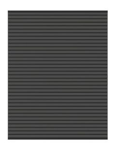 SYSTEM NEO WPC Platinum Zaunset anthrazit 178 x 184