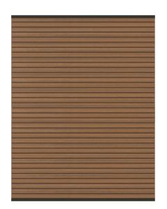 SYSTEM NEO WPC Platinum Zaunset teak-braun 178 x 184