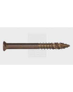 SWG Terrassenschraube Edelstahl A2 thermisch gebräunt