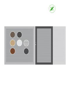 Traumgarten System Alu Plus XL Doppeltor auf Maß bis 360 x 180 cm 