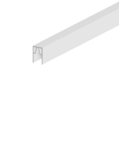 System Profil-Abschlussleiste oben "extrabreit" 233 cm weiß 