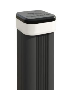 SYSTEM LICHT Pfostenkappe 8 x 8 x 2 cm für Pfosten Basic