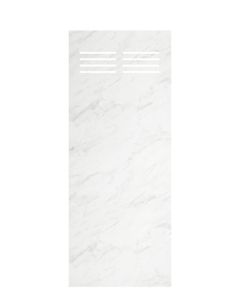 Sichtschutzzaun System Board marmor Slot Design 90 x 180 cm 2765