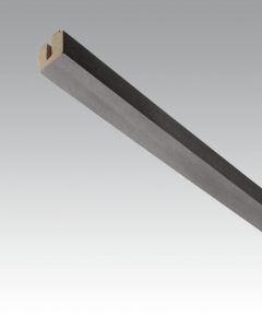 Meister Vierkant-Deckenabschlussleiste Stahl-Metallic 4078