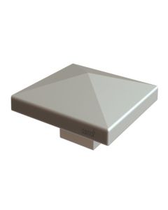 Osmo Pfostenkappe Typ B/C, Aluminium Grau