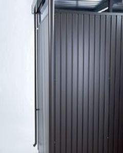 Regenfallrohr-Set dunkelgrau-metallic (204 cm) 44065