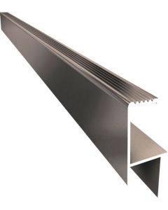 Karle und Rubner Abschlussschiene Aluminium eloxiert 25-26 mm; 4000 mm Länge 