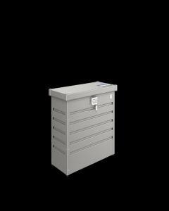 Biohort Paket-Box quarzgrau-metallic 68910