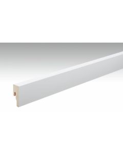Meister Fußleiste Profil 8 PK (18|50) Weiß DF (RAL 9016) 02266