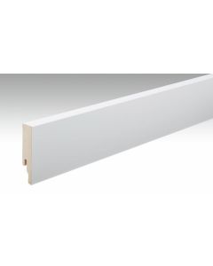 Meister Fußleiste Profil 9 PK (18|80) Weiß DF (RAL9016) 02266