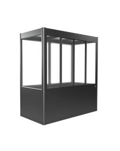 Biohort Gewächshaus Florentina 2x1 m Dunkelgrau-Metallic 95401