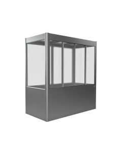 Biohort Gewächshaus Florentina 2x1 m Quarzgrau-Metallic 95402