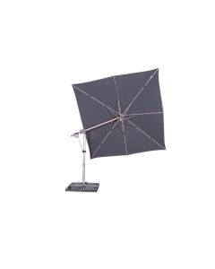 Doppler Sunmatic Quadrat 300 x 300 cm Stoff Waterproof; Anthrazit 