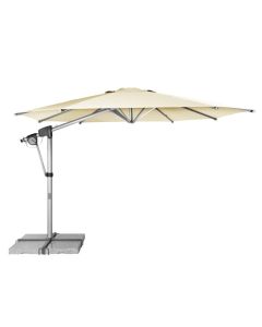 Doppler Sunmatic Quadrat 300 x 300 cm Stoff Ultra; Natur 