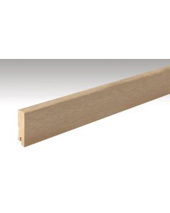 Meister Fußleiste mit Fichtekern Profil 15 F MK (16|60) Eiche greige 01215