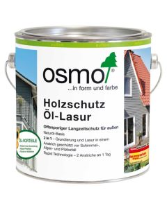 Osmo Holzschutz Öl-Lasur 5L Basaltgrau 903