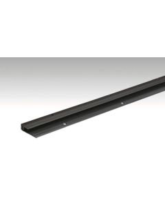Meister Abschlussprofil Typ 201 Schwarz eloxiert 2,70 m 