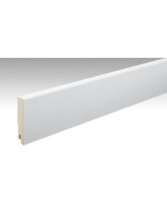 Meister Fußleiste Profil 16 MK (16|80) Weiß DF (streichfähig) 02222