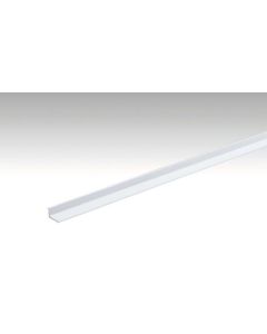 Meister Abschlussprofil Typ 300 SK Weiß pulverbeschichtet 2,70 m 