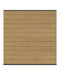 Sichtschutz SYSTEM WPC PLATINUM Zaunfeld-Set lärche 3680