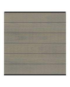 Sichtschutz SYSTEM WPC PLATINUM XL Zaunfeld-Set taupe-grau 3685