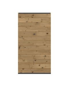 SYSTEM HOLZ Thermo Massiv Zaunfeld-Set 90 x 184 cm
