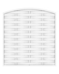 Sichtschutzzaun Romo Dichtzaun rund 180 x 180/196 cm Longlife 0750