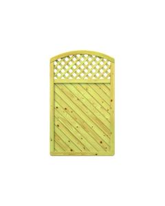 Sichtschutzzaun Gada 1151 kdi 120 x 180-194 cm von Brügmann Traumgarten