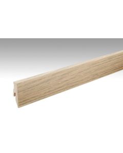 Meister Fußleiste Profil 3 PK (20|60) Eiche Alabaster 01176