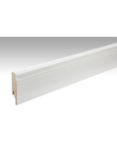 Meister Fußleiste Profil 11 PK (18|80) Weiß DF (streichfähig) 02222