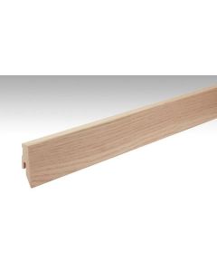 Meister Fußleiste Profil 3 PK (20|60) Eiche weiß Natur 01087