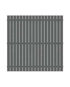 Sichtschutzzaun Squadra Alu anthrazit matt 180 x 180 cm 2425