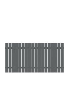 Vorgartenzaun Squadra Alu anthrazit matt 180 x 85 cm 2427
