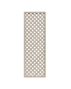 Sichtschutzzaun Longlife Riva Polareiche 2454 Longlife 60 x 180 cm Diagonalgitter