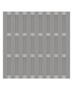 Jumbo WPC Alu-Design Grau mit Alu-Querriegel 2886
