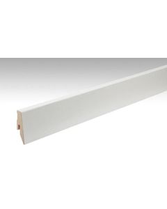 Meister Fußleiste Profil 3 PK (20|60) Eiche weiß deckend 01079