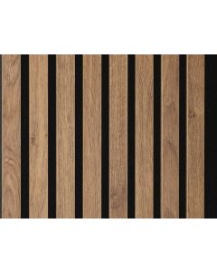 Meister Akustikpaneele Acoustic Sense Eiche terrabraun 7031 - 2600 x 330 mm