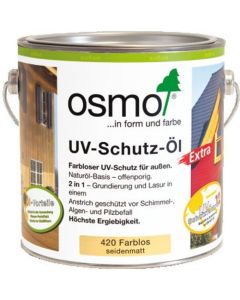 Osmo UV-Schutz-Öl extra 420 – 0,75 Liter farblos mit Filmschutz