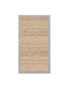 Tor Design WPC sand (auf Maßbreite x 180 cm) Sondermaß 4375 DIN links