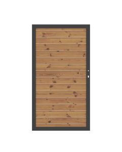 SYSTEM Rhombus Thermo-Holz Tor 98 x 180 cm 