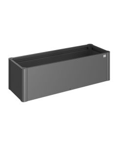 Biohort Pflanzbeet Belvedere Mini 152 x 53 cm Dunkelgrau-Metallic 