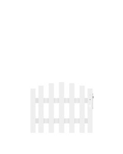 Vorgartenzaun Longlife Cara TOR rund DIN re. 98 x 70 (80) cm 1110