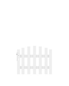 Vorgartenzaun Longlife Cara TOR rund DIN li. 98 x 70 (80) cm 1113