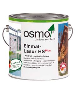 Osmo Einmal-Lasur HS Plus 0,75L Fichte Weiß 9211