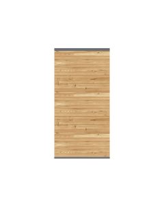 Osmo Sichtblende Juel A 89 x 179 cm, Gebirgszeder, Aluminium Grau