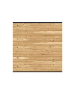 Osmo Sichtblende Juel A 175 x 181 cm, Gebirgszeder, Aluminium Anthrazit