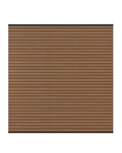 SYSTEM NEO WPC Platinum Zaunset teak-braun 178 x 184