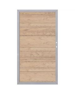 DESIGN WPC Alu Tor sand 98 x 180