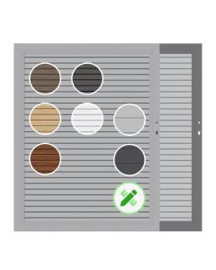 Traumgarten System Alu Plus Einzeltor auf Maß