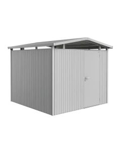 Biohort Panorama P4 mit Standardtüre silber-metallic 13050